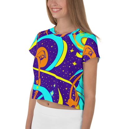 Women's Crop Tee - Stellar Swirl