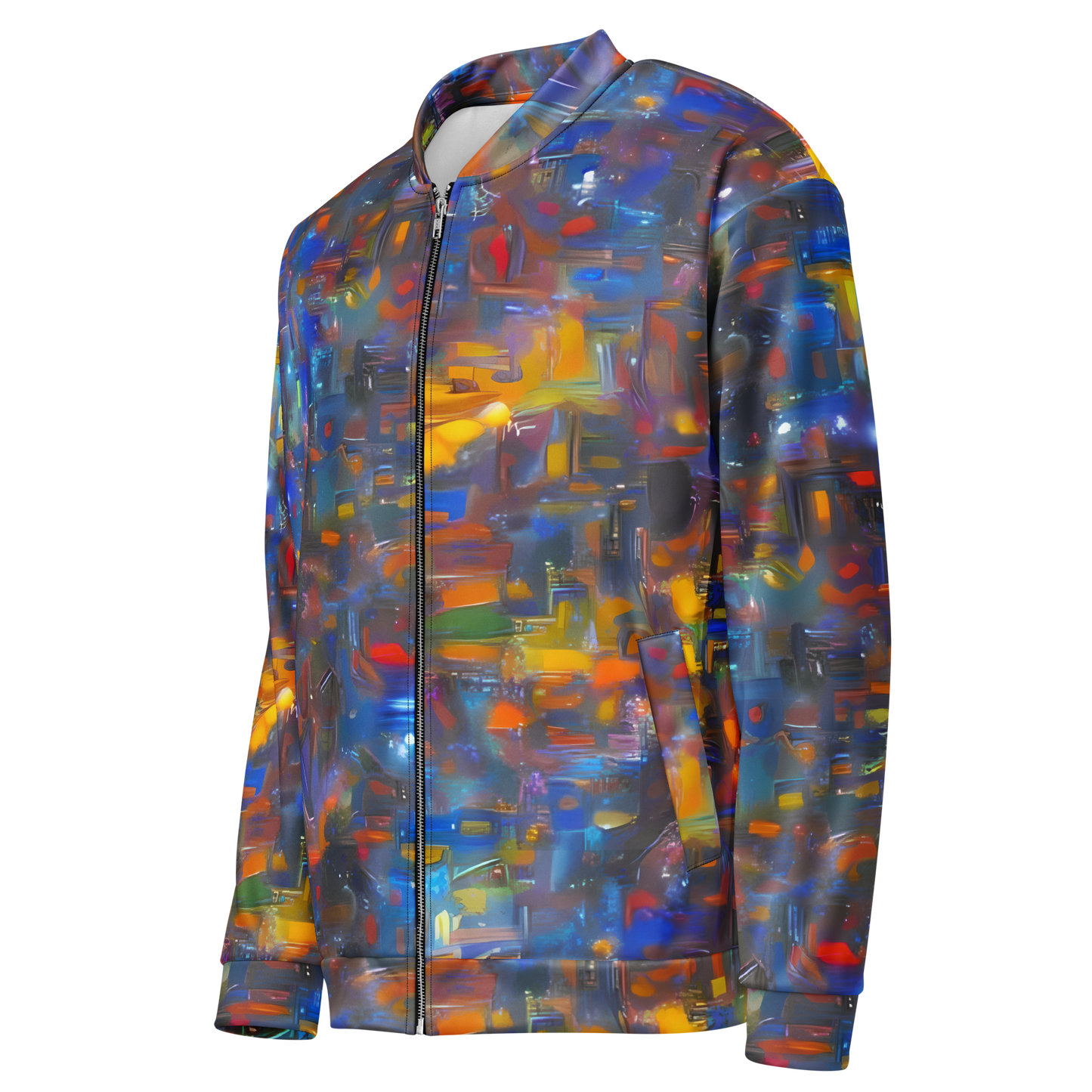 Bomber Jacket - Abstract Conflux