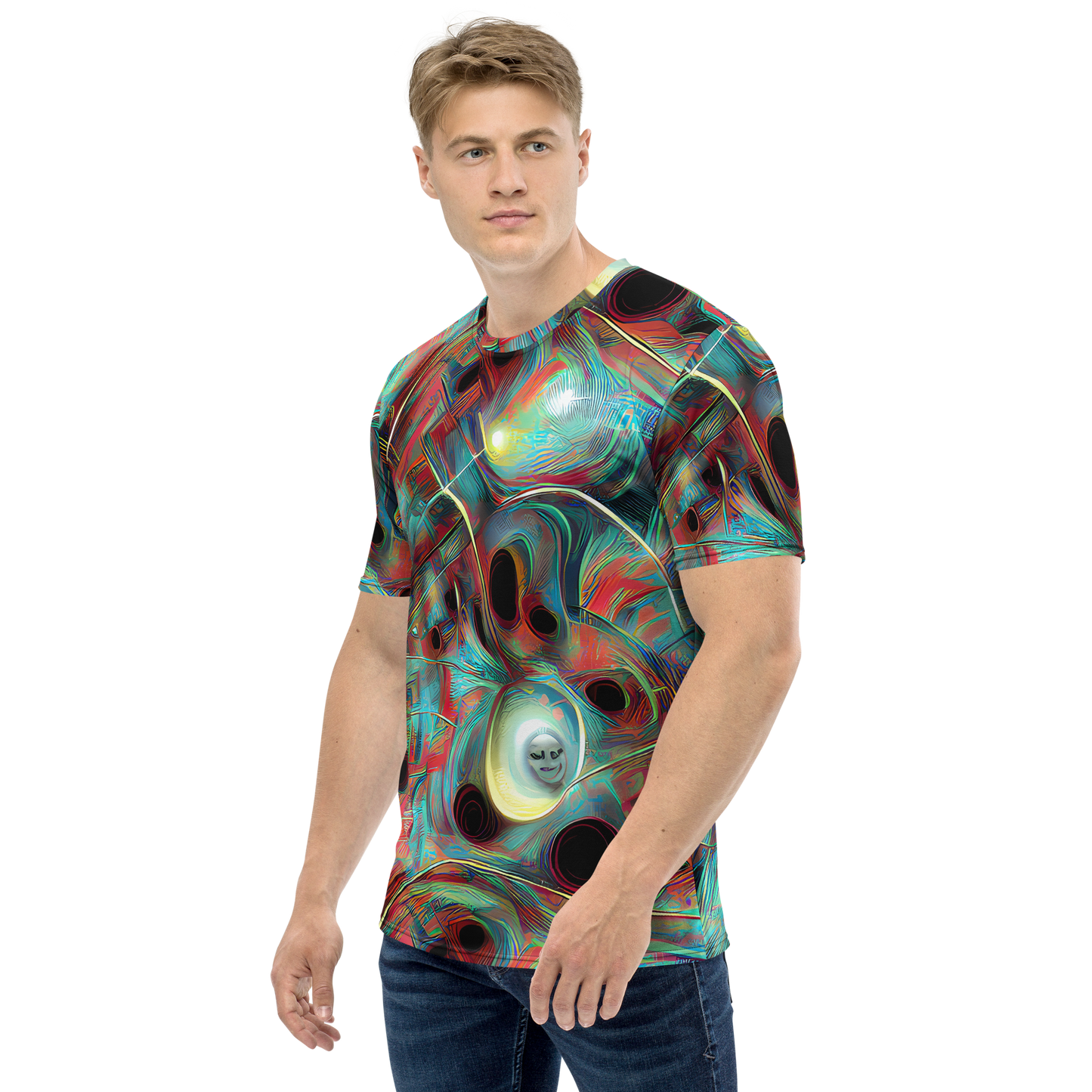 Men's Crew Neck T-Shirt - Dreamwave