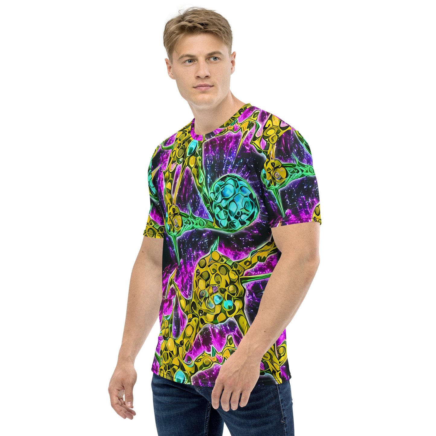 Men's Crew Neck T-Shirt - Adolf's Aura