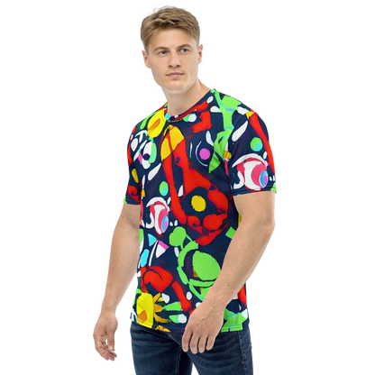 Men's Crew Neck T-Shirt - Chagall's Dream