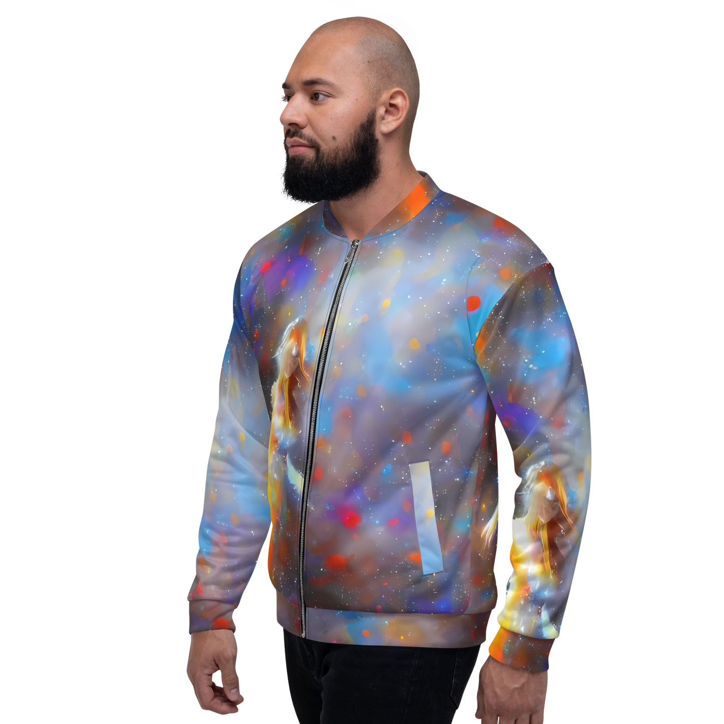 Bomber Jacket - Impressionist Drift