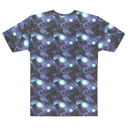 Men's Crew Neck T-Shirt - Galactic Circuit