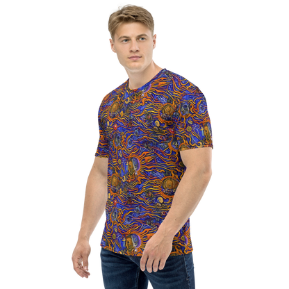 Men's Crew Neck T-Shirt - Mantegna Swirl