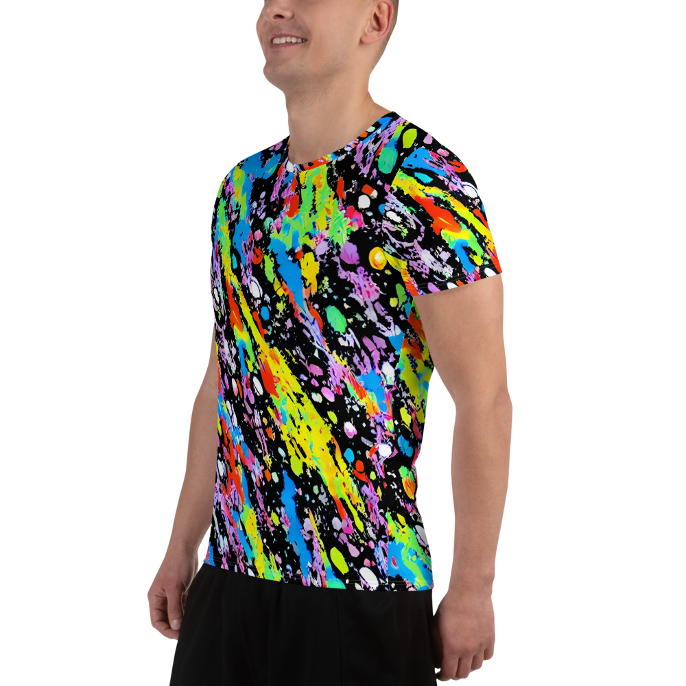 Men's Athletic T-Shirt - Pollock Pulse