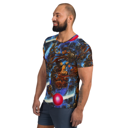 Men's Athletic T-Shirt - Pimenov's Cosmos