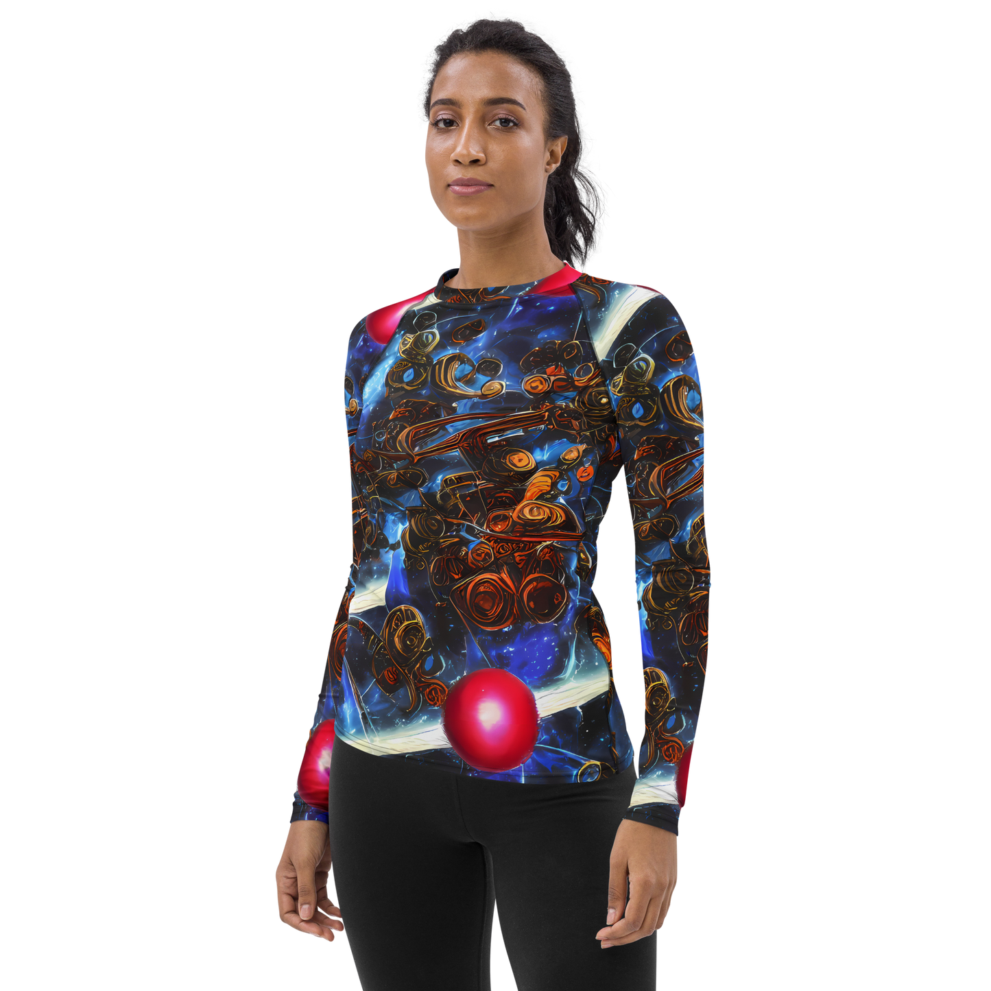 Women's Rash Guard - Pimenov's Cosmos
