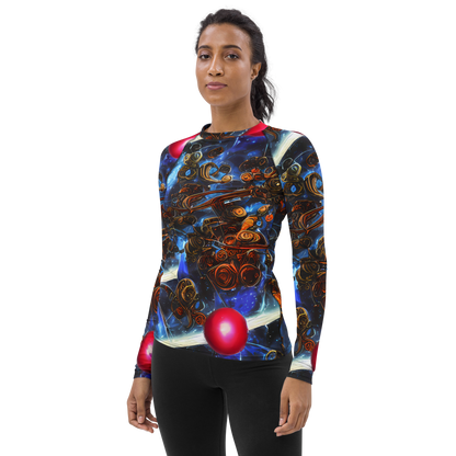 Women's Rash Guard - Pimenov's Cosmos
