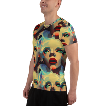 Men's Athletic T-Shirt - Astral Reflections