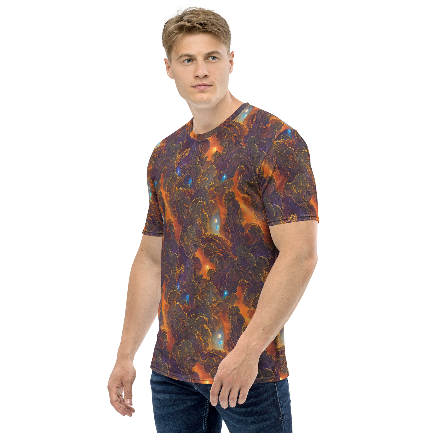 Men's Crew Neck T-Shirt - Pozzo Vortex