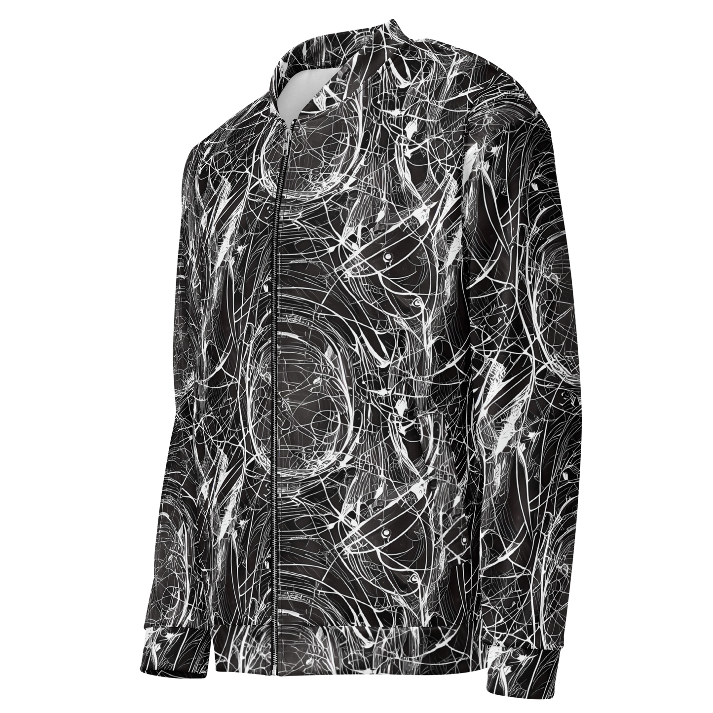 Bomber Jacket - Nexus of Lines