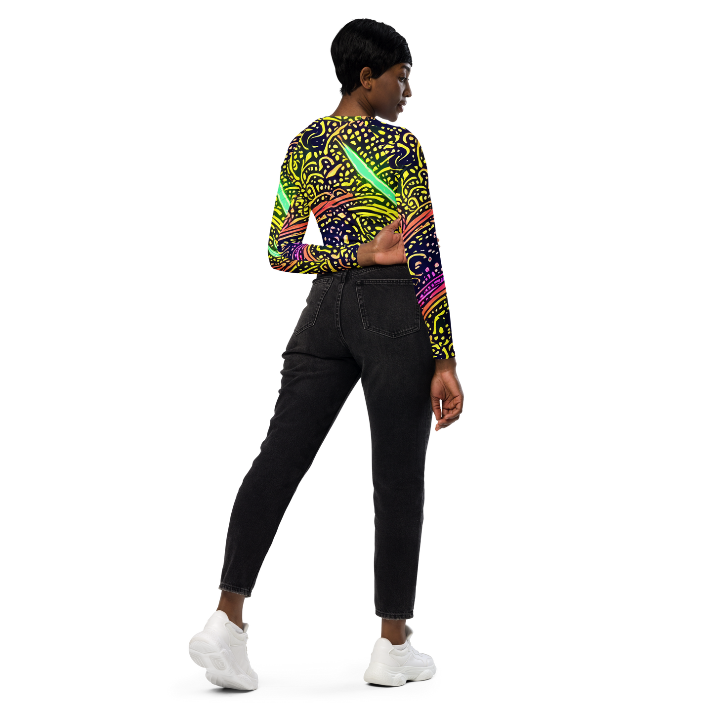 Long Sleeve Crop Top - Isenbrant Illumination