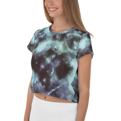 Women's Crop Tee - Roversi Nebula