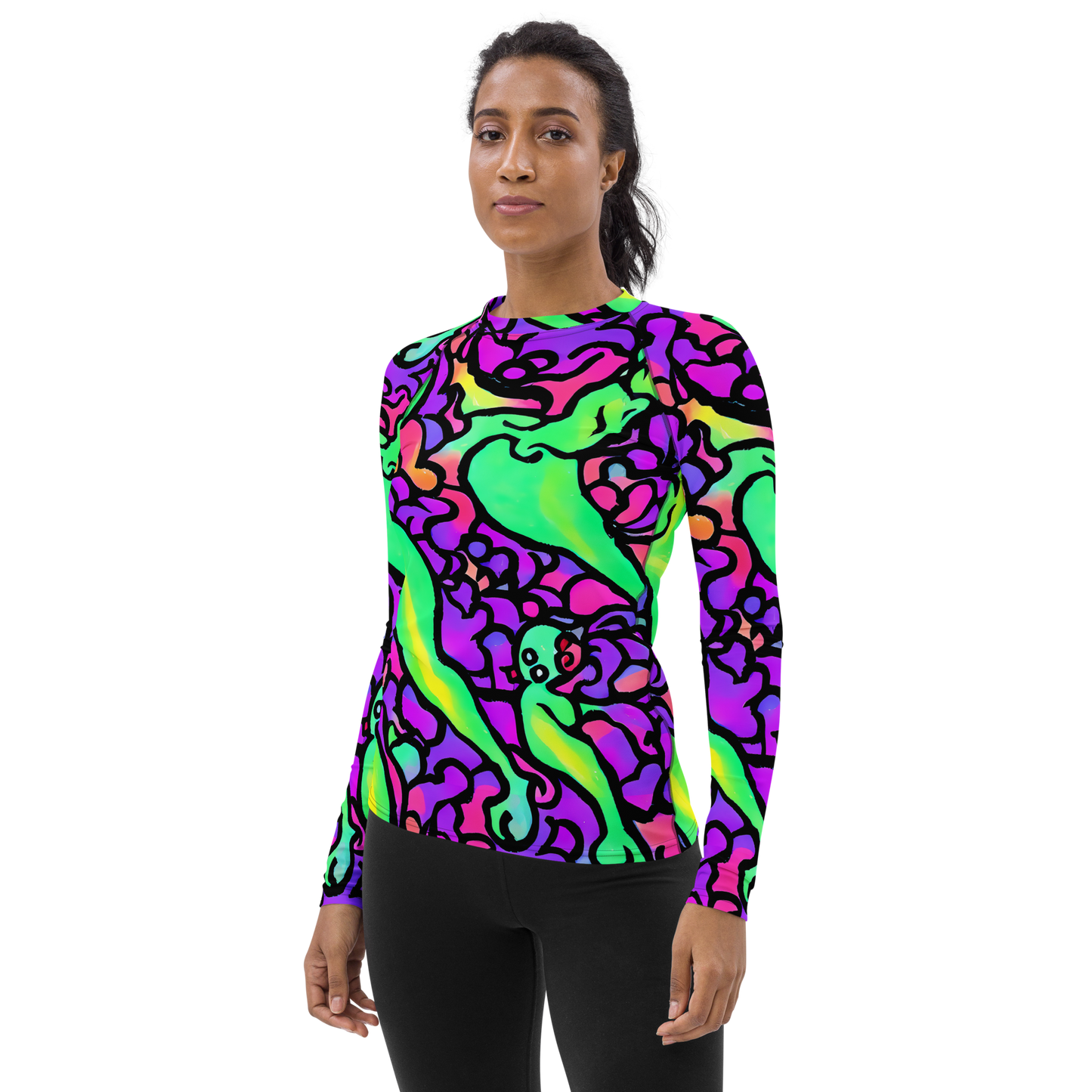 Women's Rash Guard - Kent's Crescendo