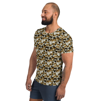 Men's Athletic T-Shirt - Cuddle Chaos