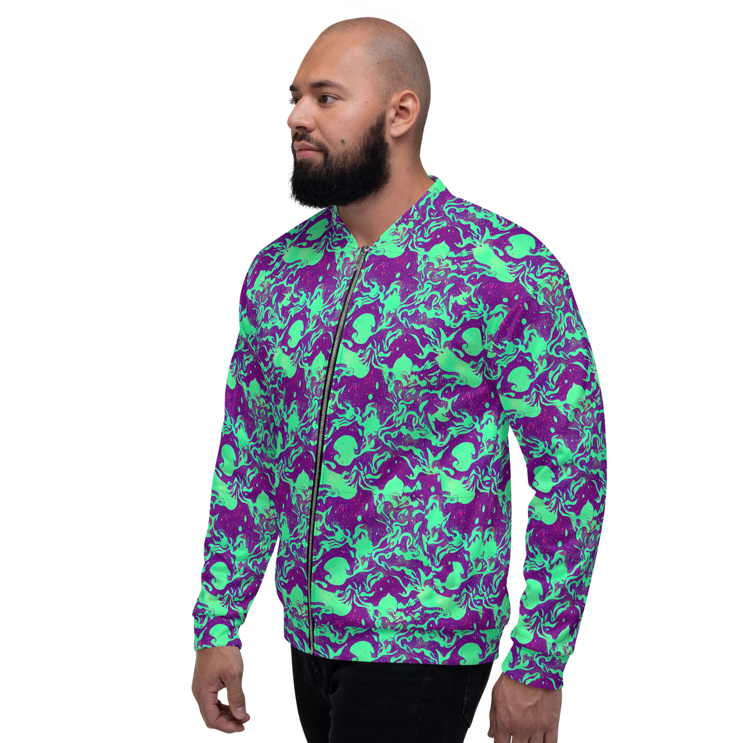 Bomber Jacket - Alien Ripples