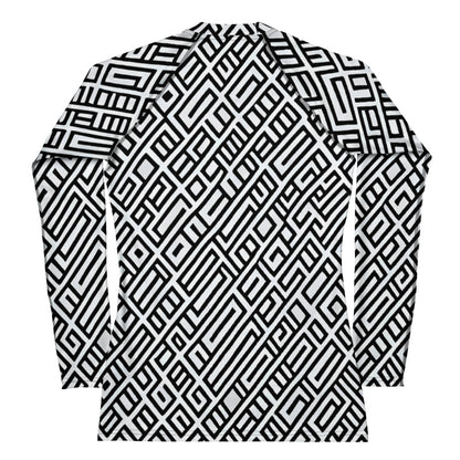 Women's Rash Guard - Fashionable, Psychedelic Deep Space, Howard Butterworth, Francois Bocion