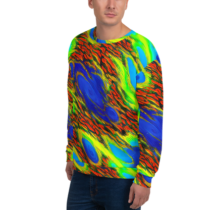 Sweatshirt - Vibrant Veinwork