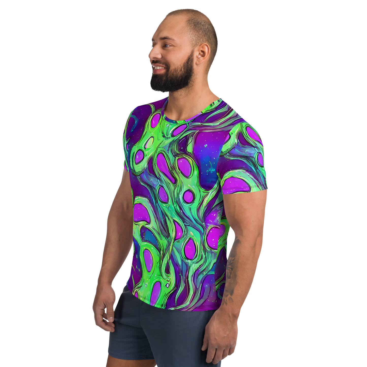 Men's Athletic T-Shirt - Funky Mutation