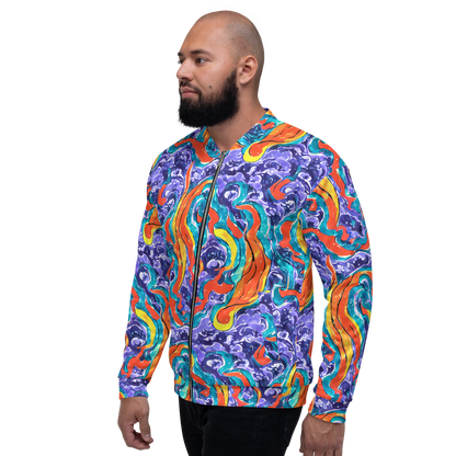 Bomber Jacket - Galactic Waves