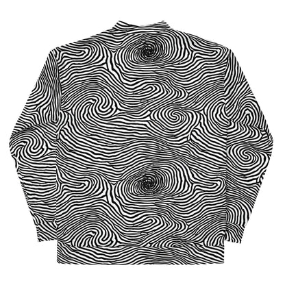 Bomber Jacket - Black And White Rhapsody