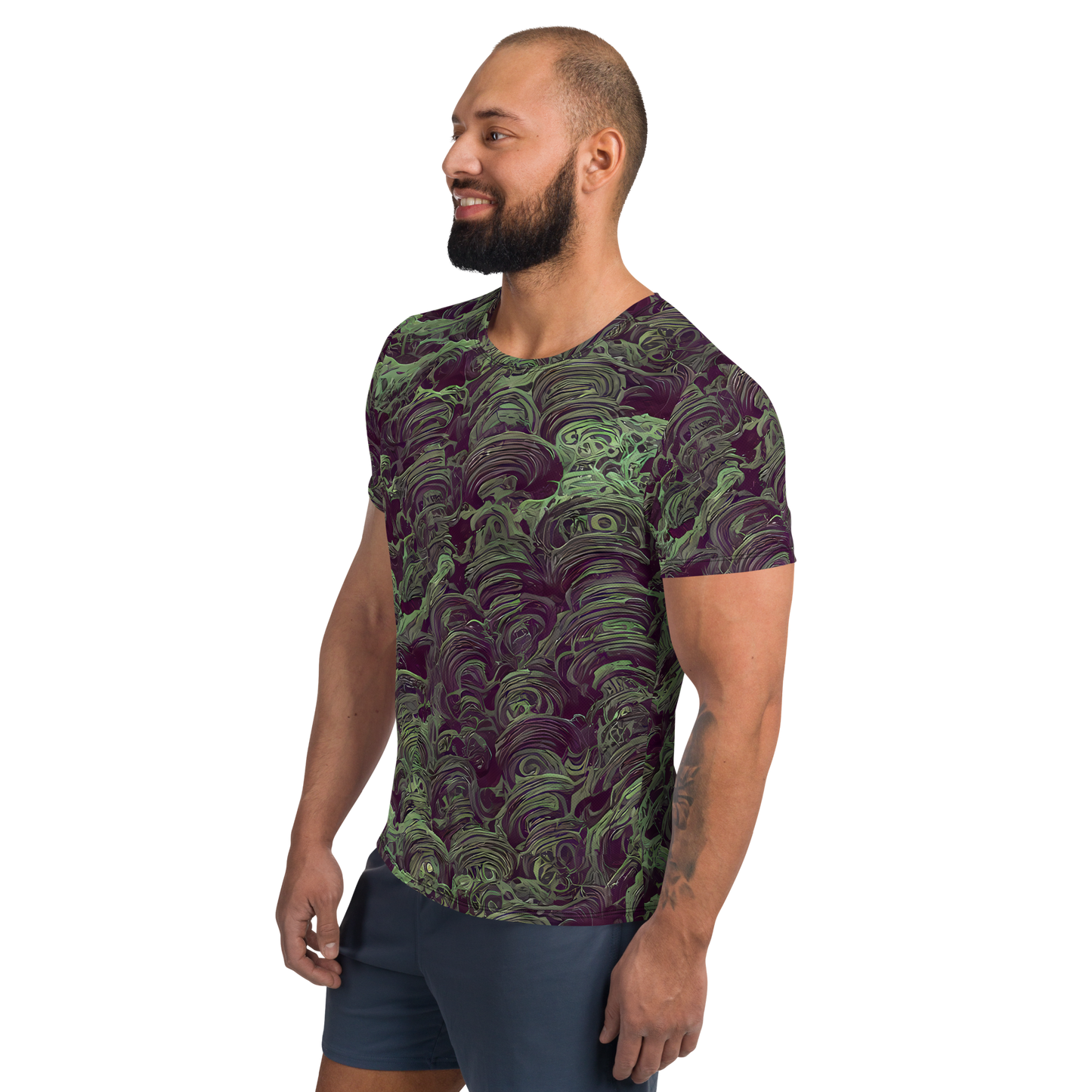 Men's Athletic T-Shirt - Knab Whorls