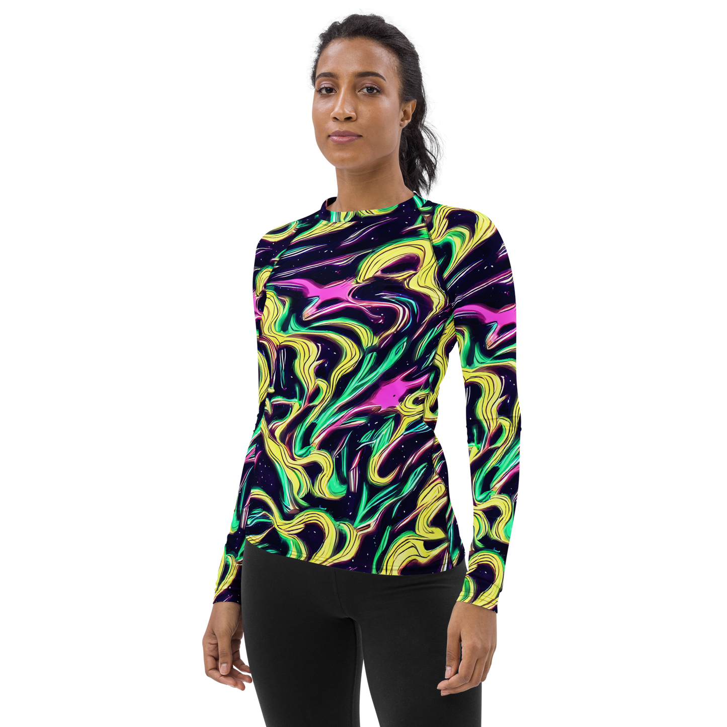 Women's Rash Guard - Casson's Whirl