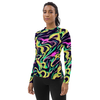 Women's Rash Guard - Casson's Whirl