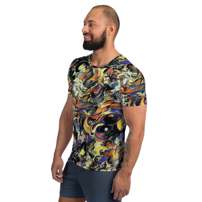 Men's Athletic T-Shirt - Twilight Chaos