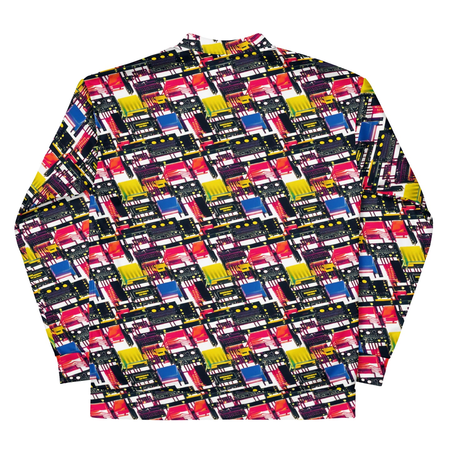 Bomber Jacket - Neon Circuit Breaker
