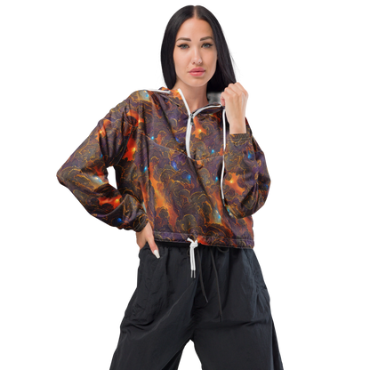 Women's Cropped Windbreaker - Pozzo Vortex