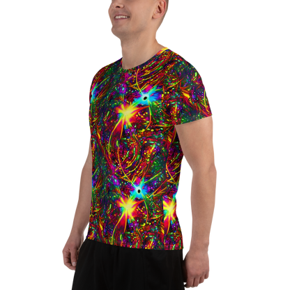 Men's Athletic T-Shirt - Stellar Burst