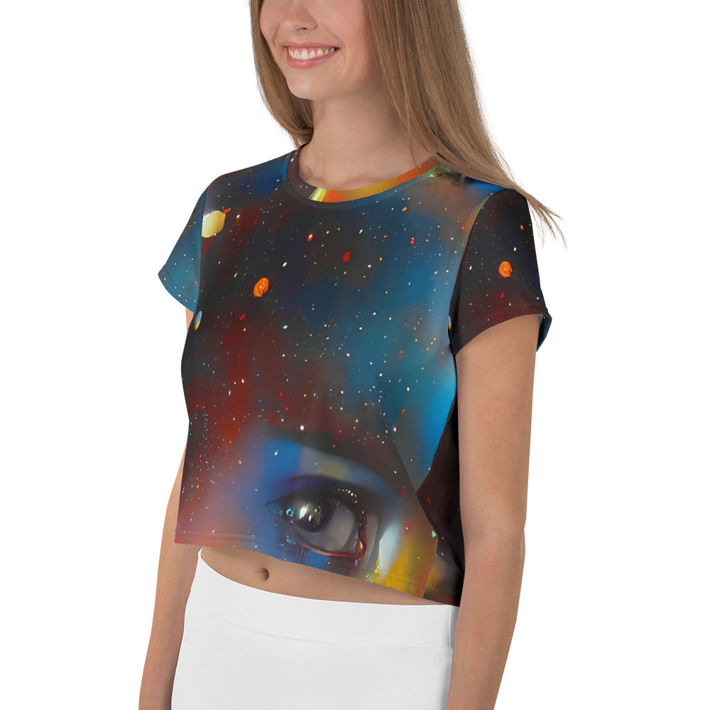 Women's Crop Tee - Celestial Vogue