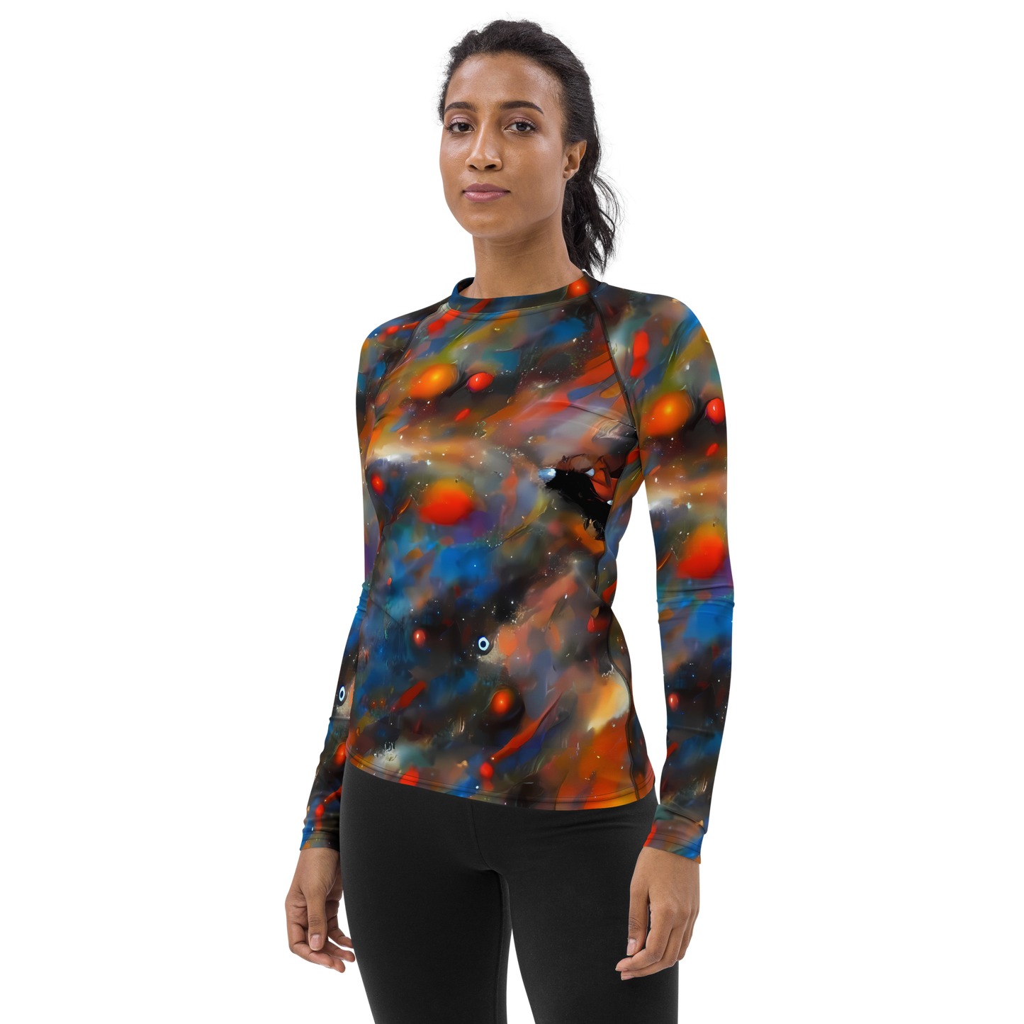 Women's Rash Guard - Ethereal Eclat