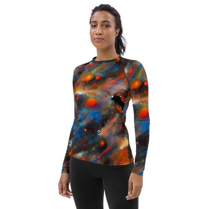 Women's Rash Guard - Ethereal Eclat