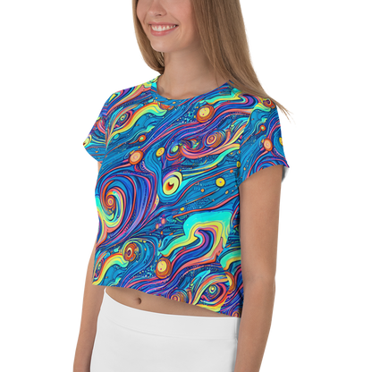 Women's Crop Tee - Echoes of Vortex