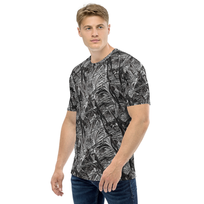 Men's Crew Neck T-Shirt - Gothic Whirlwind