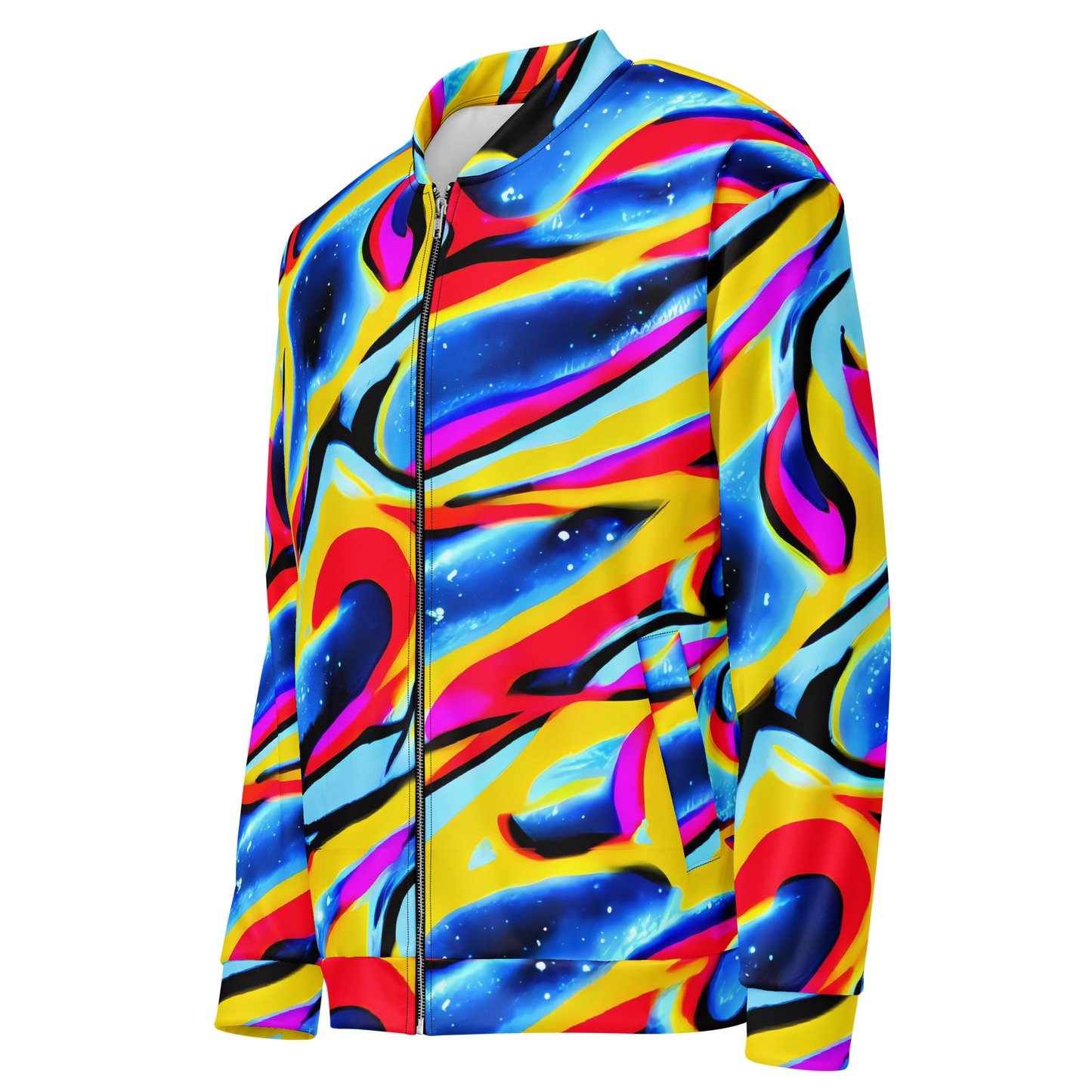 Bomber Jacket - Electric Dreamscape