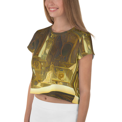 Women's Crop Tee - Hooch Harmony