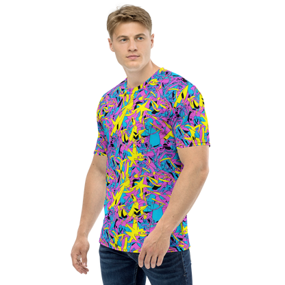 Men's Crew Neck T-Shirt - Neon Jive