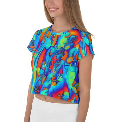 Women's Crop Tee - Vivid Virtuoso