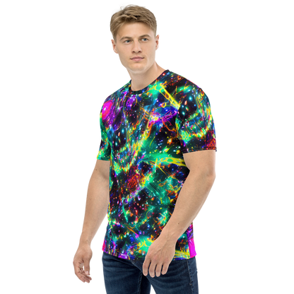 Men's Crew Neck T-Shirt - Blythe Nebula