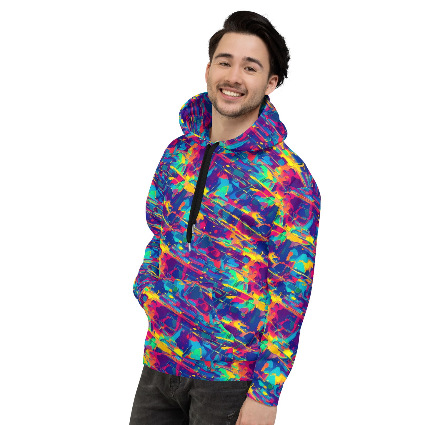 Hoodie - Spectrum Streaks