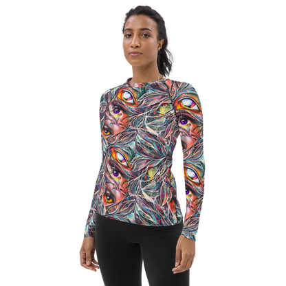 Women's Rash Guard - Prismatic Reverie