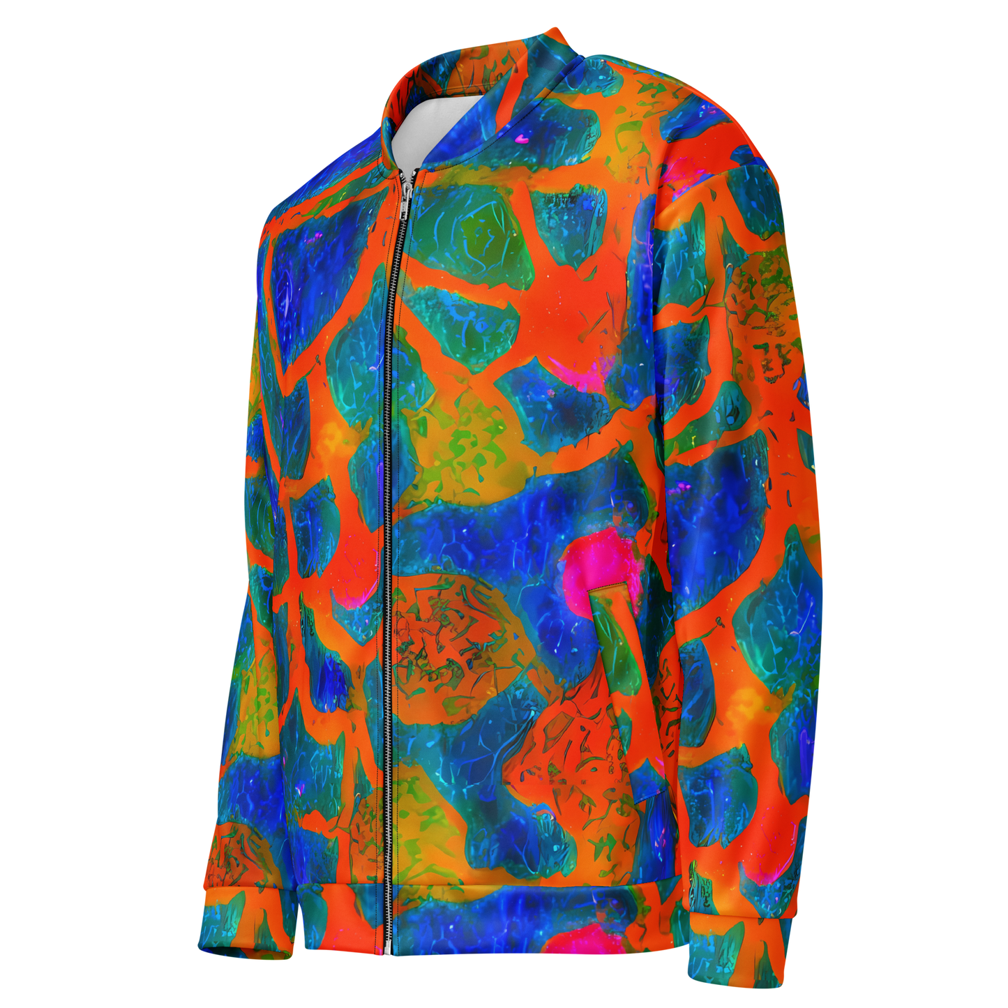 Bomber Jacket - Vibrant Mosaic