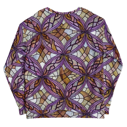 Sweatshirt - Stained Glass Whirl