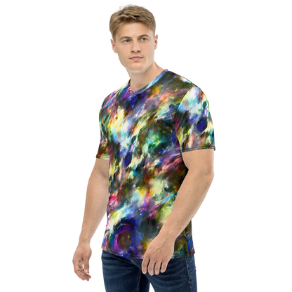 Men's Crew Neck T-Shirt - Emilia's Nebula