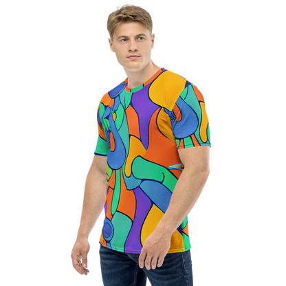 Men's Crew Neck T-Shirt - Archipenko Dream