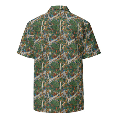 Button Shirt - Emerald Dynasty