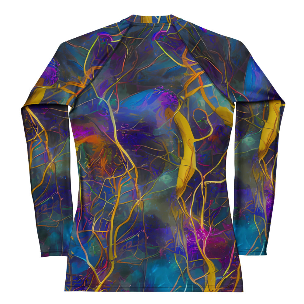 Women's Rash Guard - Vivid Dreamweave